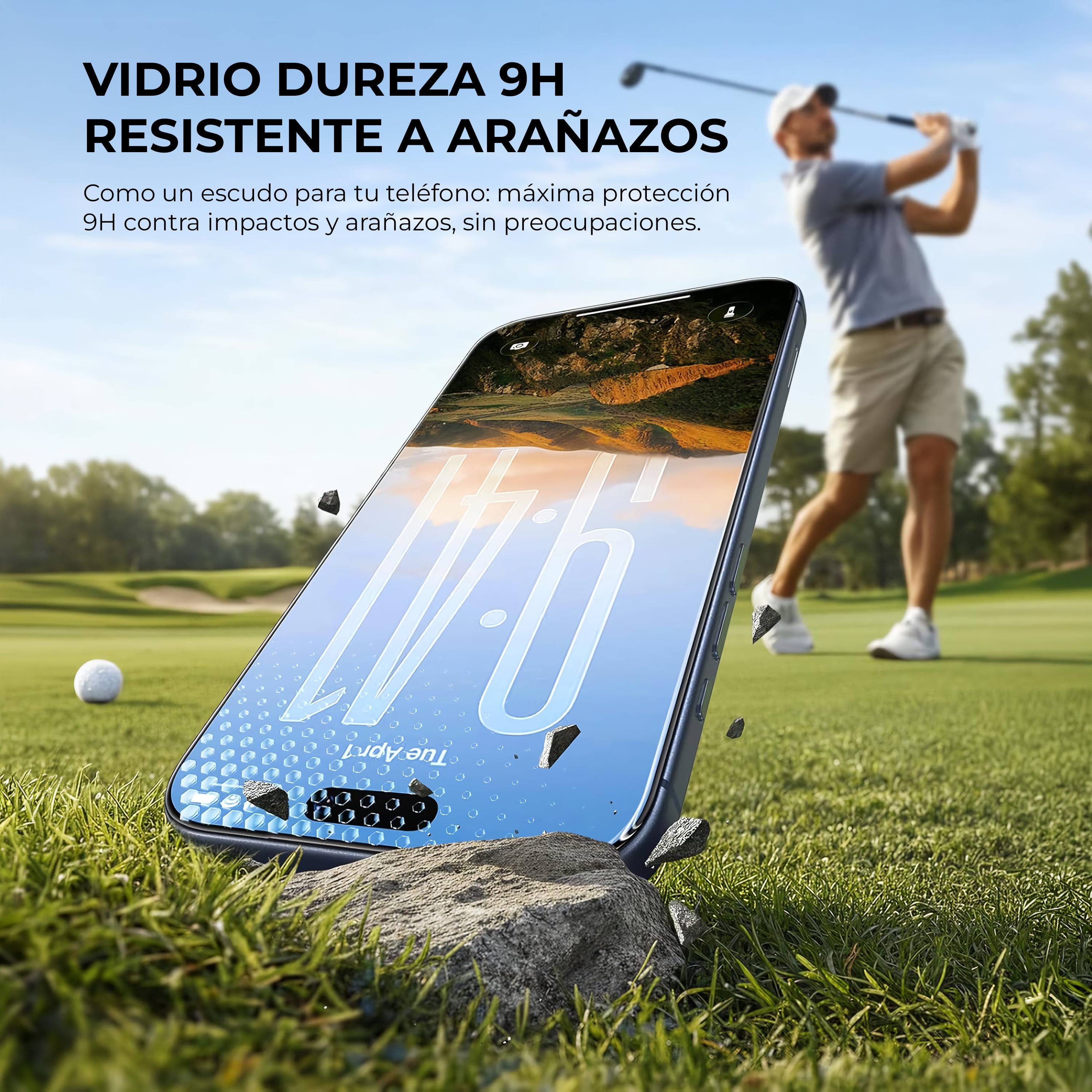 Protector de Pantalla AR-Anti reflectante iPhone 17 Pro Max