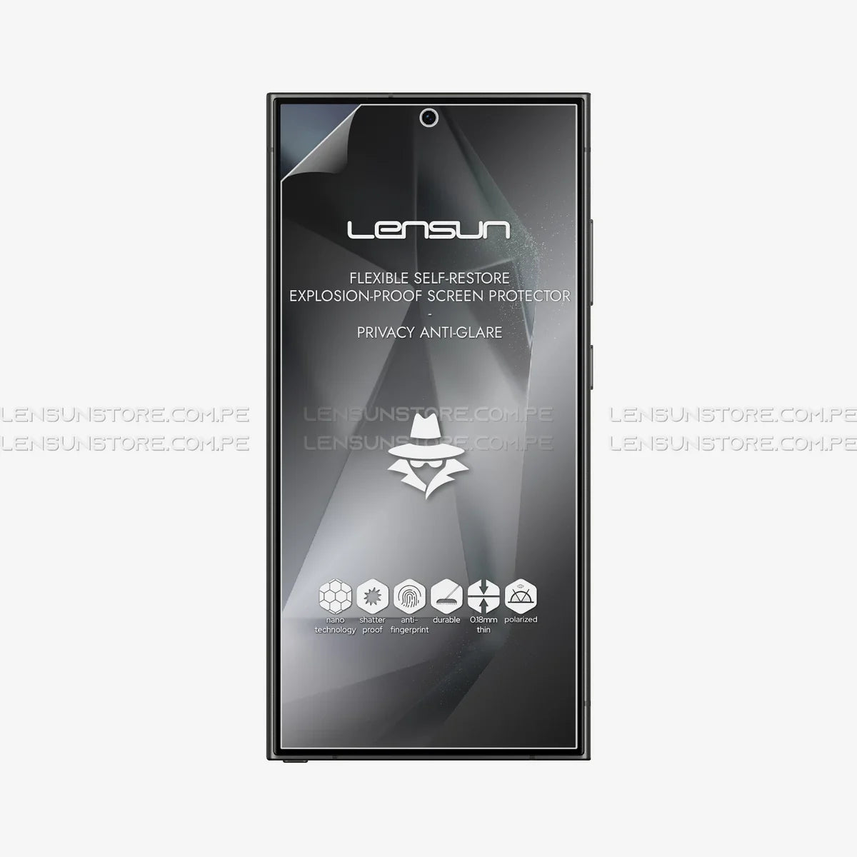 Protector de Pantalla Lensun Privacidad Mate Galaxy S25 Ultra