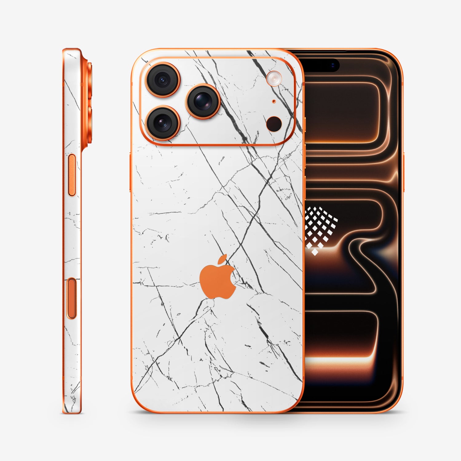 iPhone 17 Pro Max Skin Premium - Mármol Nero