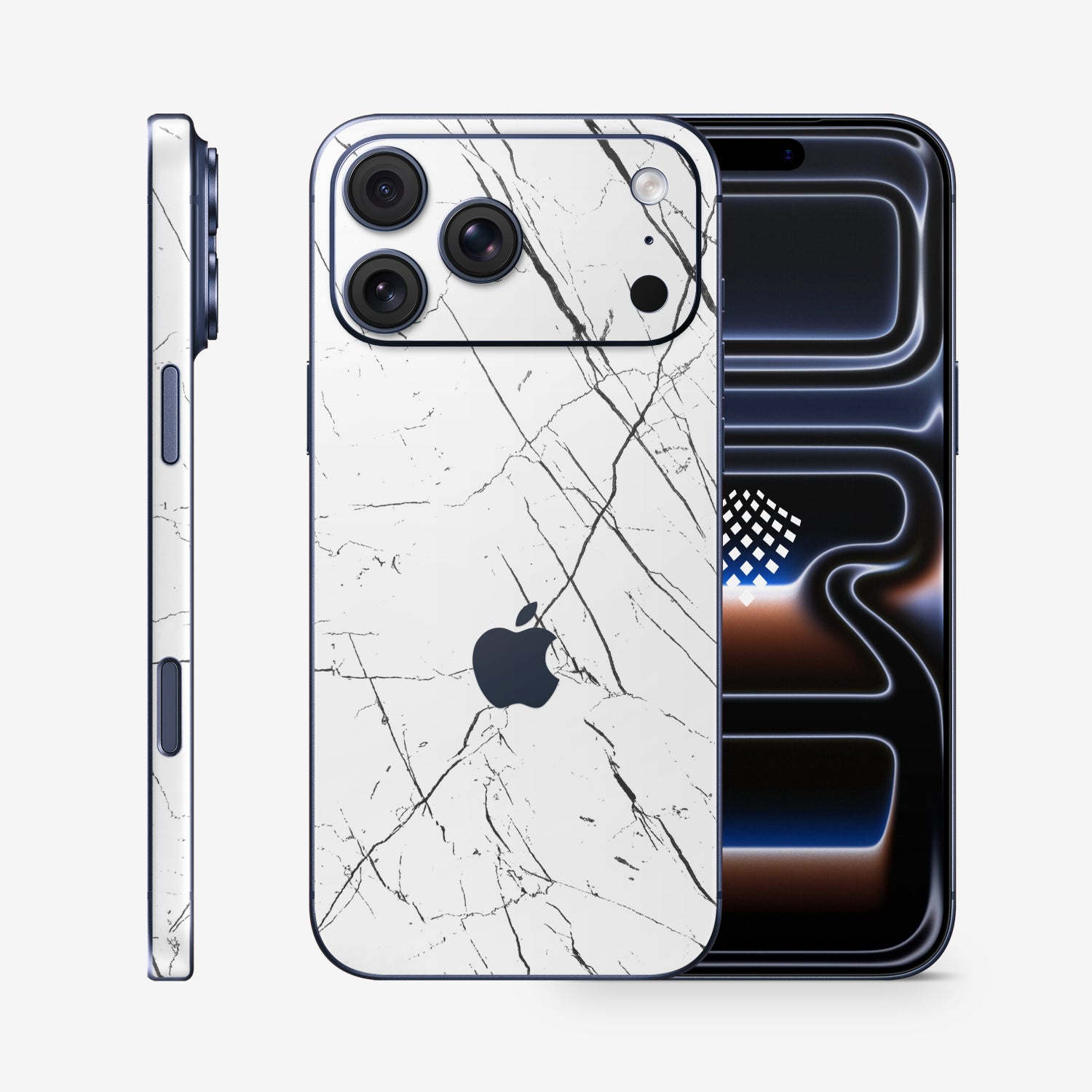 iPhone 17 Pro Max Skin Premium - Mármol Nero