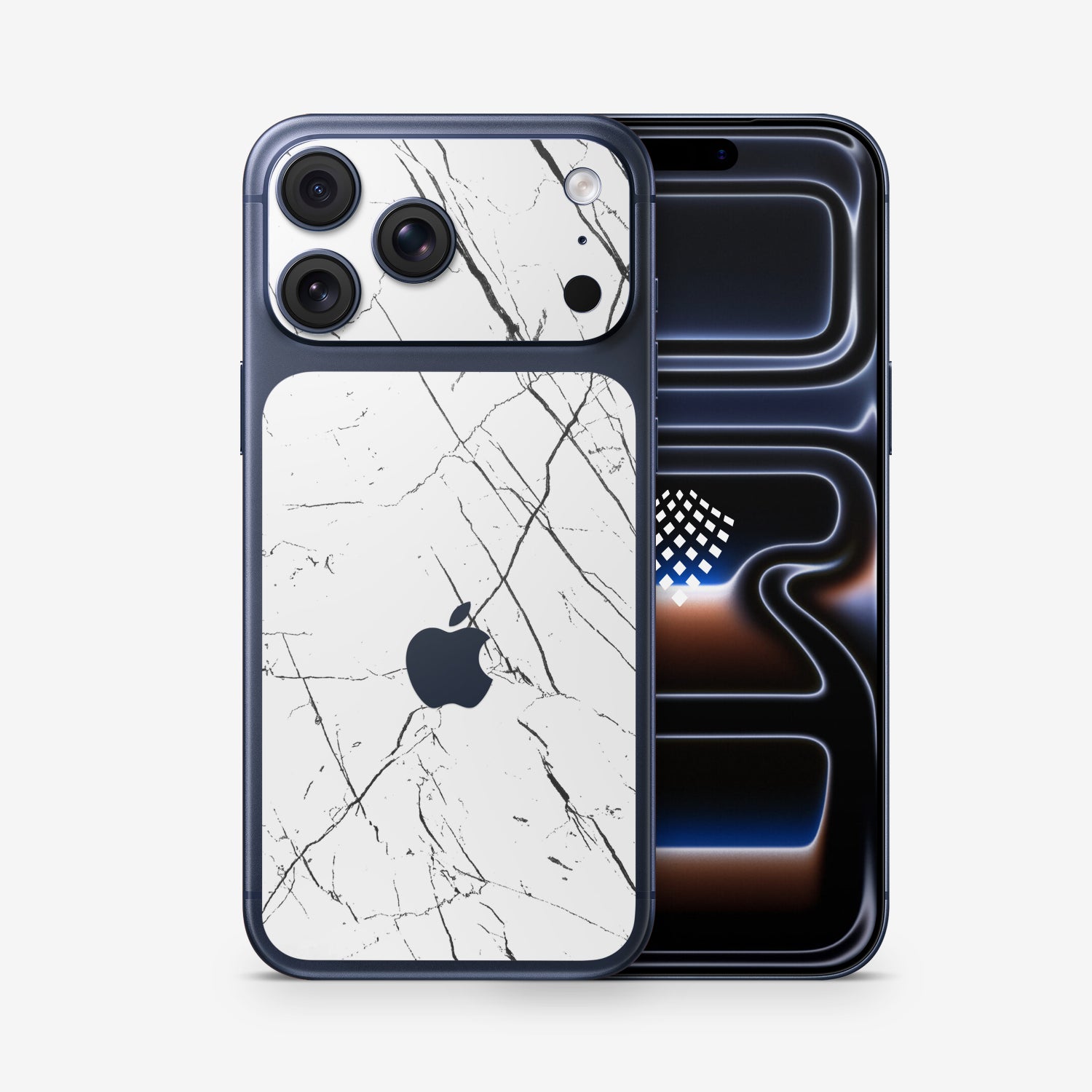 iPhone 17 Pro Skin Premium - Mármol Nero