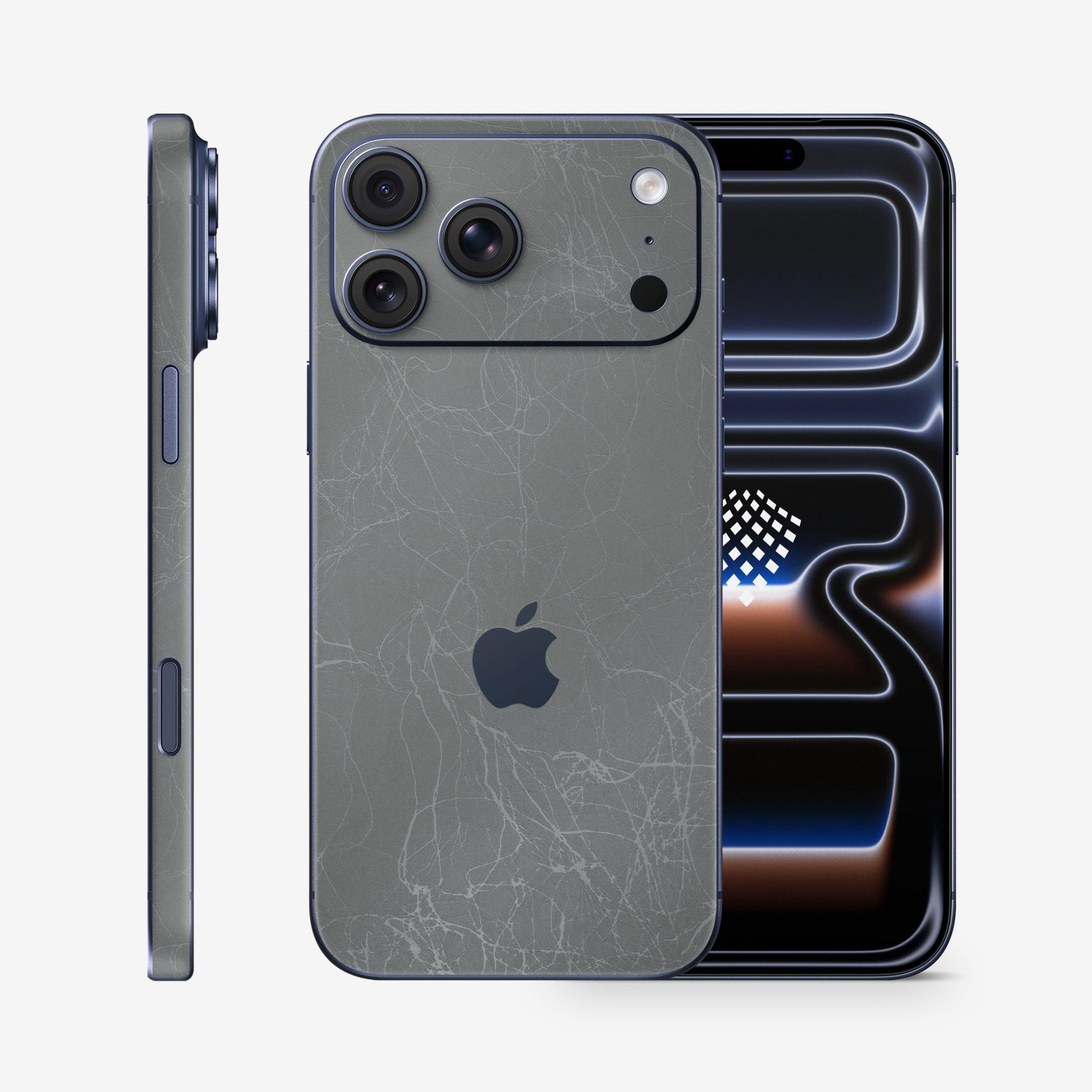 iPhone 17 Pro Max Skin Premium - Venom Platinium 3D