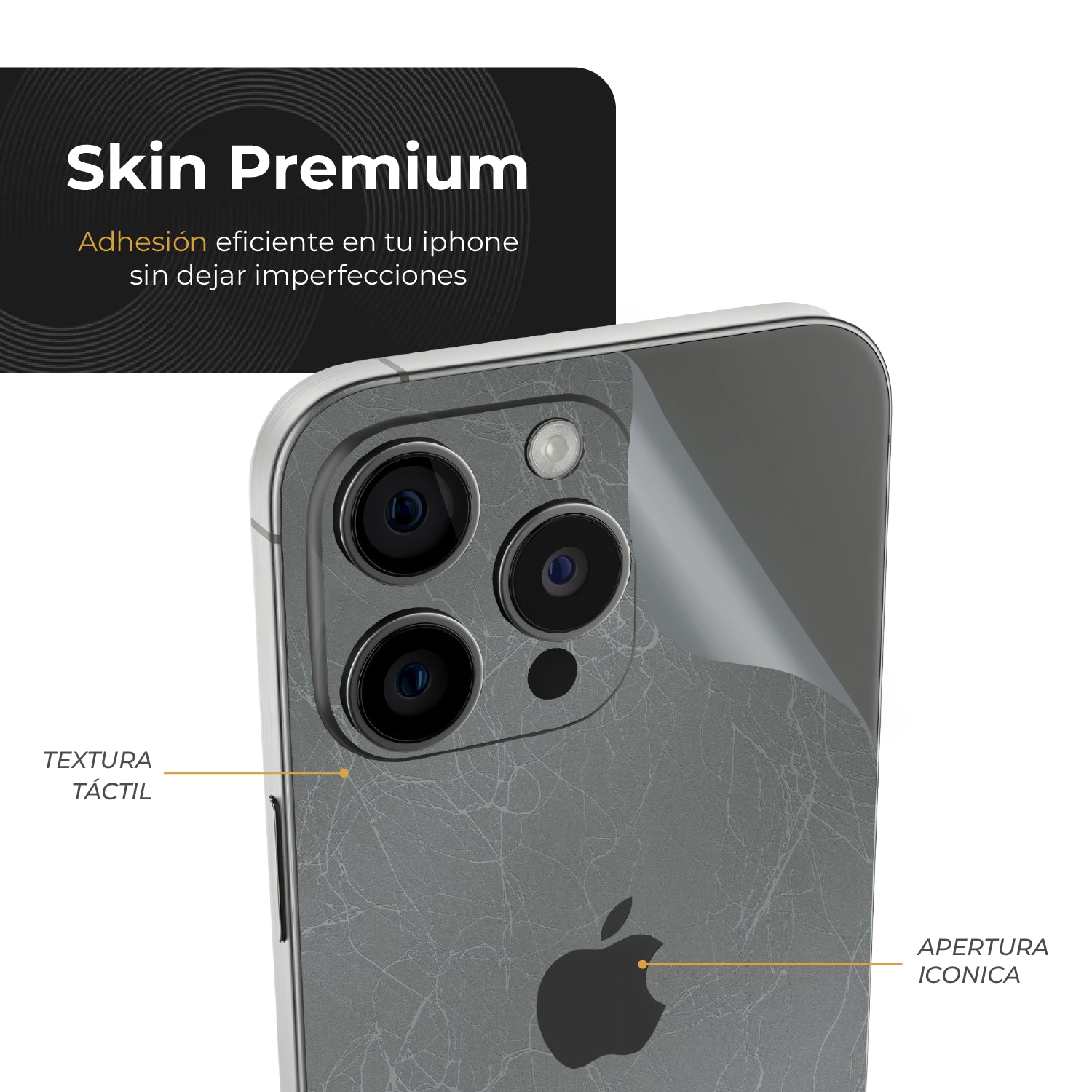 Skin Premium Venom Platinium - iPhone 16 Pro Max