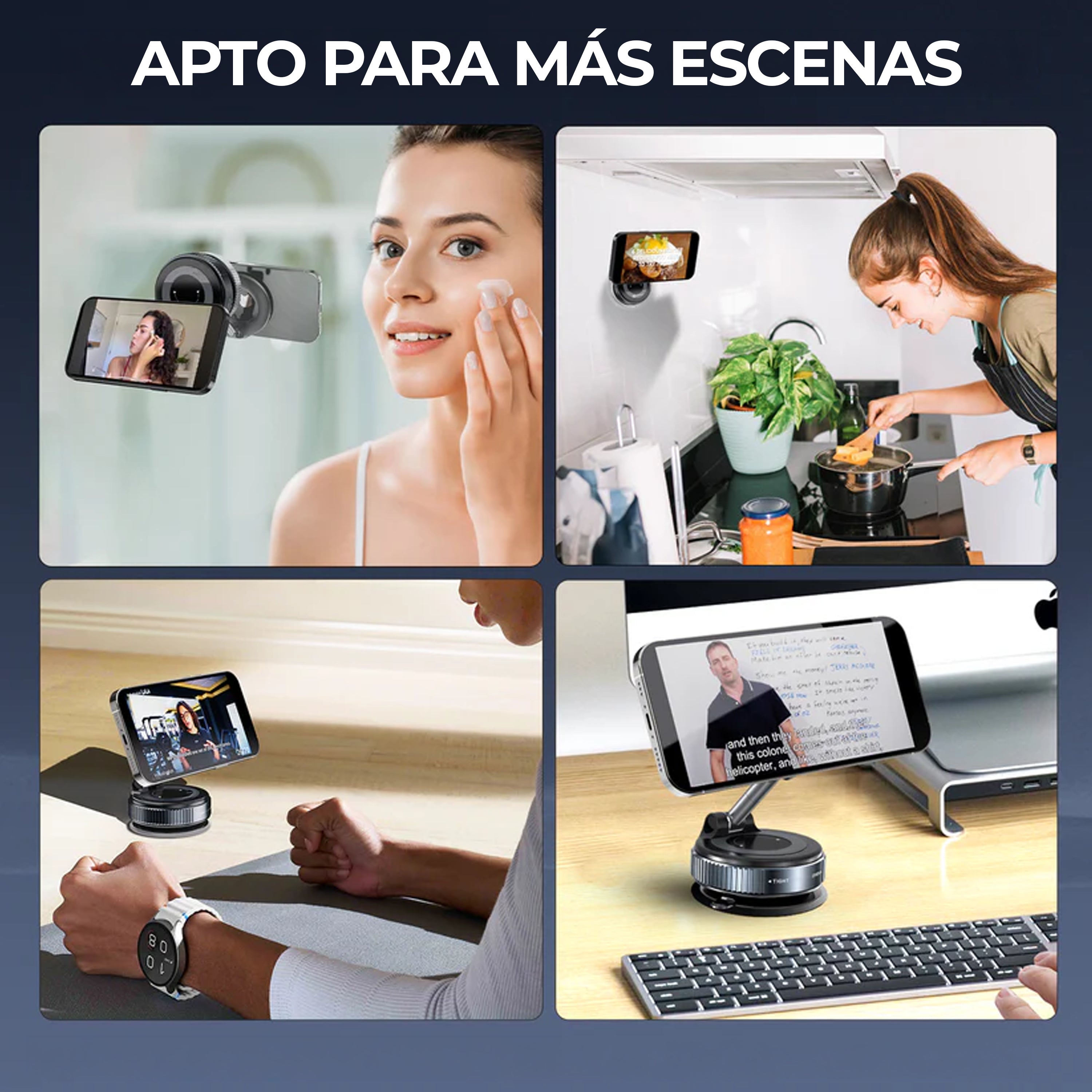 Soporte Magnético - Super Gama Pro | Parante MagSafe 360°