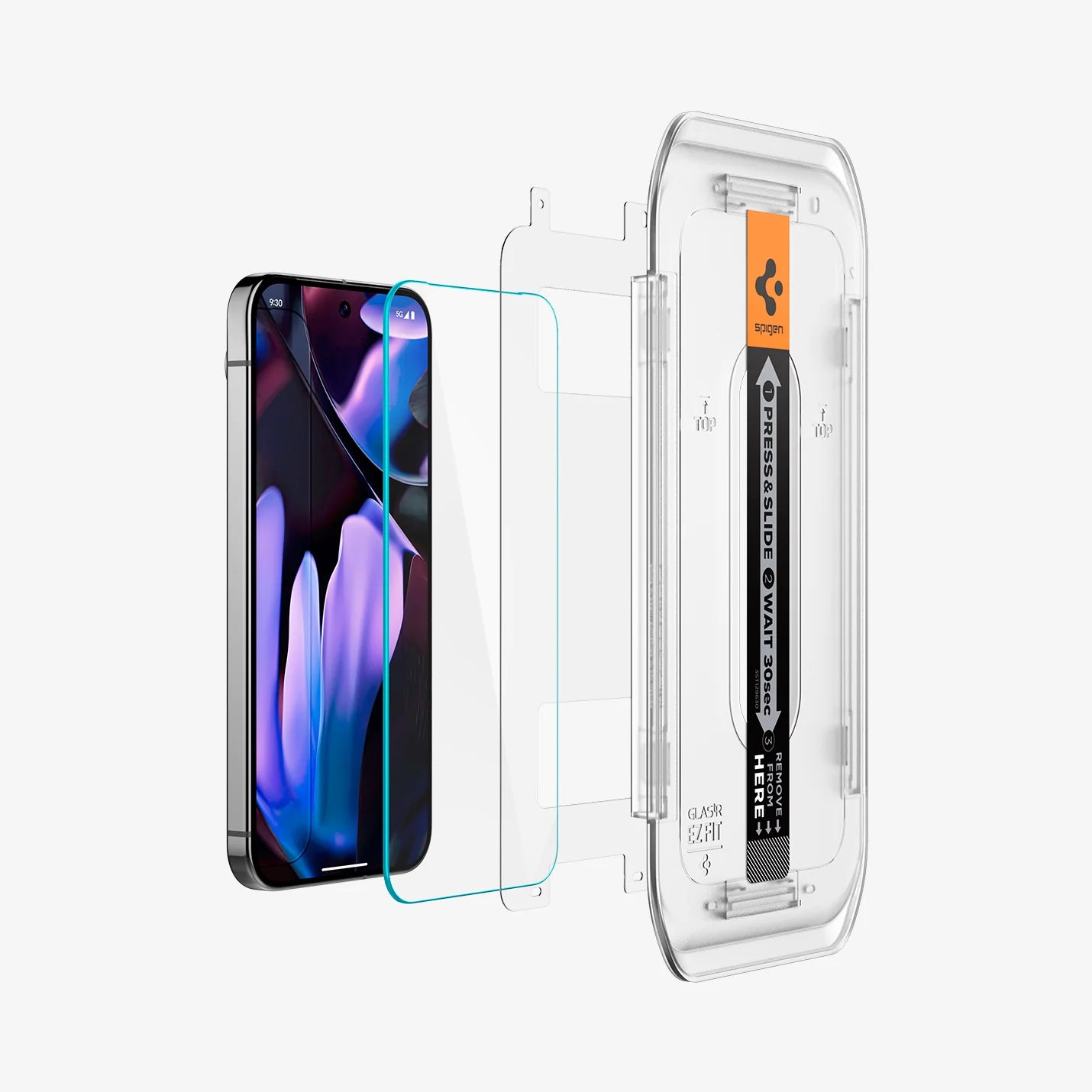 Protector de Pantalla Spigen GLAS.tR EZ Fit - Pixel 9 - 9 Pro