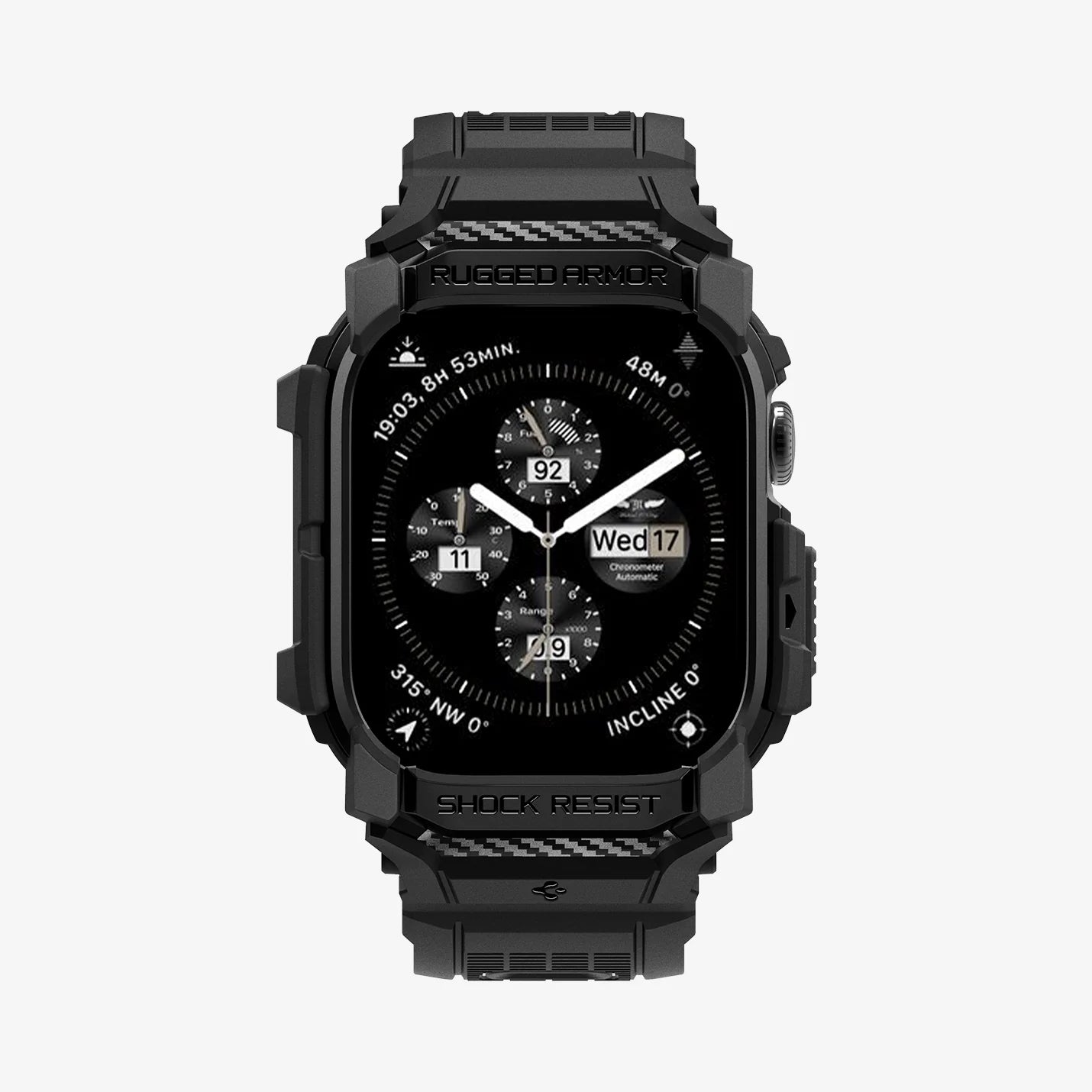 Case + Correa Spigen Rugged Armor Pro Apple Watch 10 - 46mm