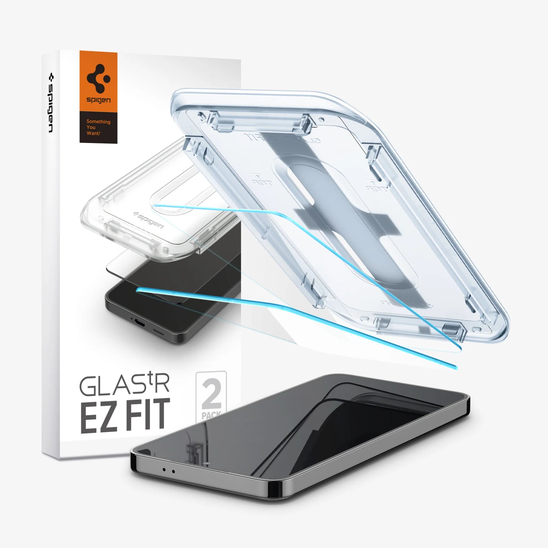 Protector de Pantalla Spigen GLAS.tR EZ Fit - Galaxy S24 Plus