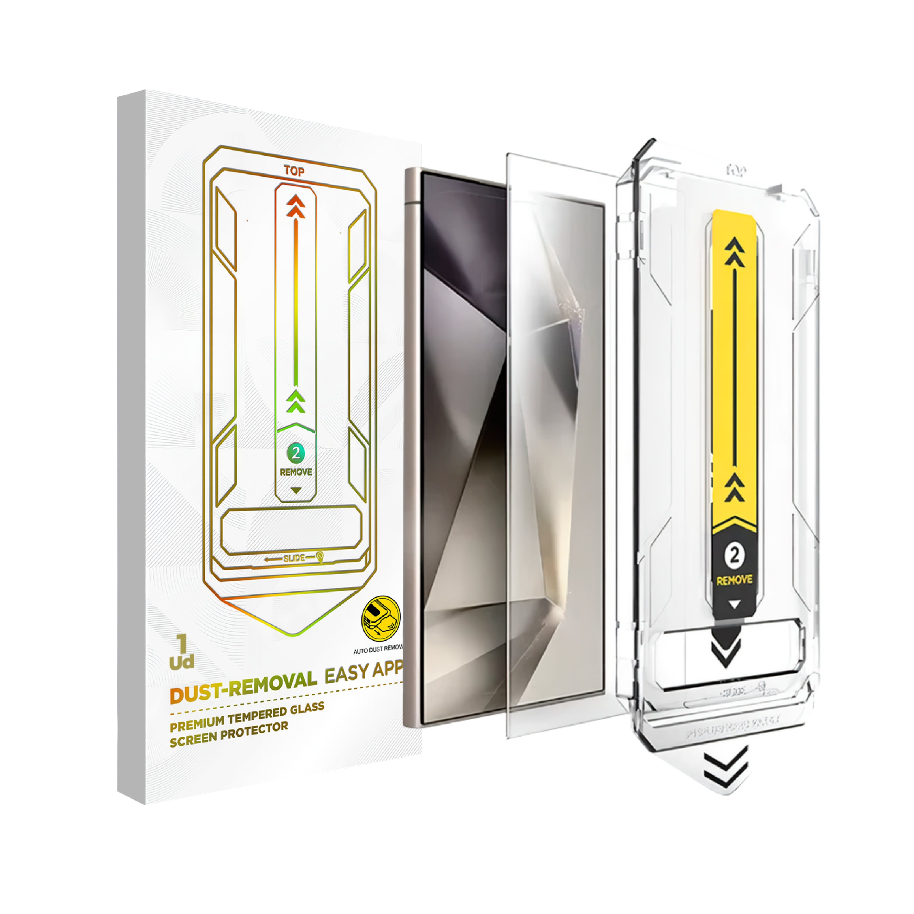 Protector de Pantalla Vidrio Templado 9H - Galaxy S24 / S25 (2 UND)