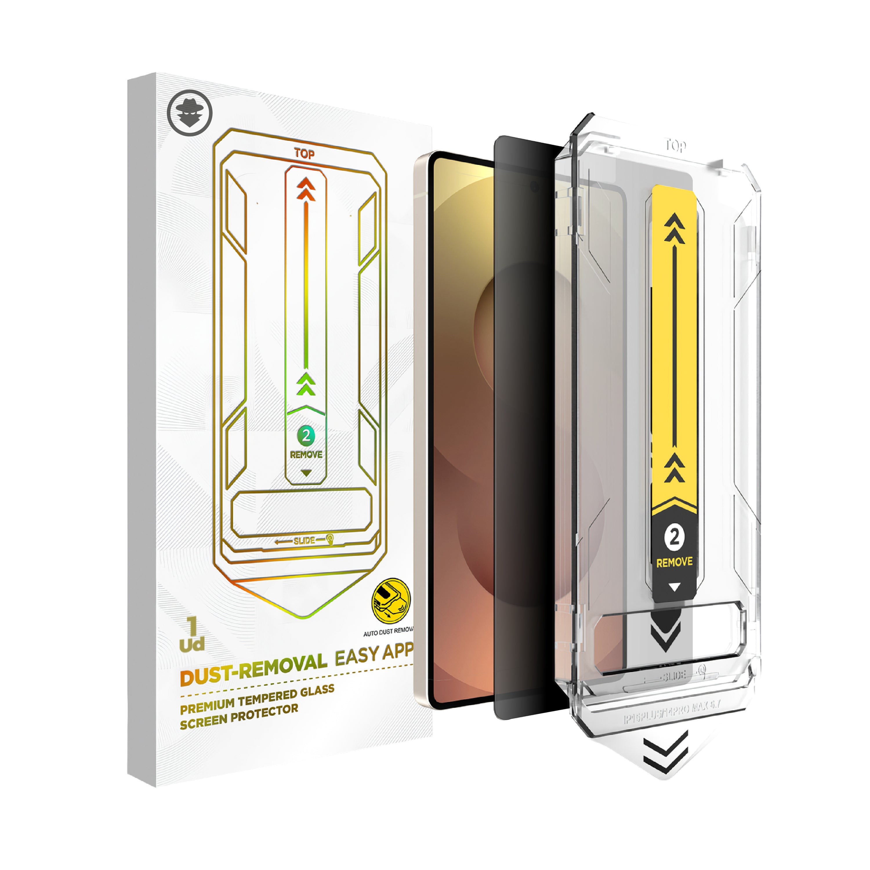 Protector de Pantalla  Vidrio Templado 9H Privacy - Galaxy S24 Ultra (1 UND)