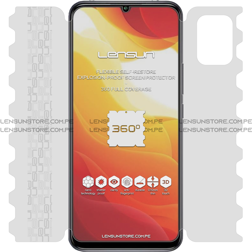 Lámina 360 Lensun - Xiaomi Mi 10 Lite