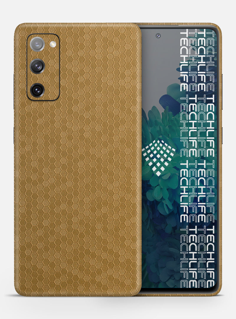 Skin Honeycomb Gold para Galaxy S20 FE