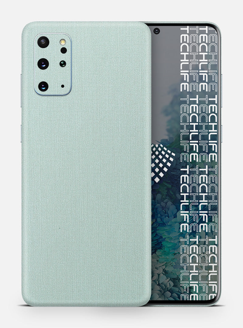 Skin Linen Aquagreen para Galaxy S20 Plus