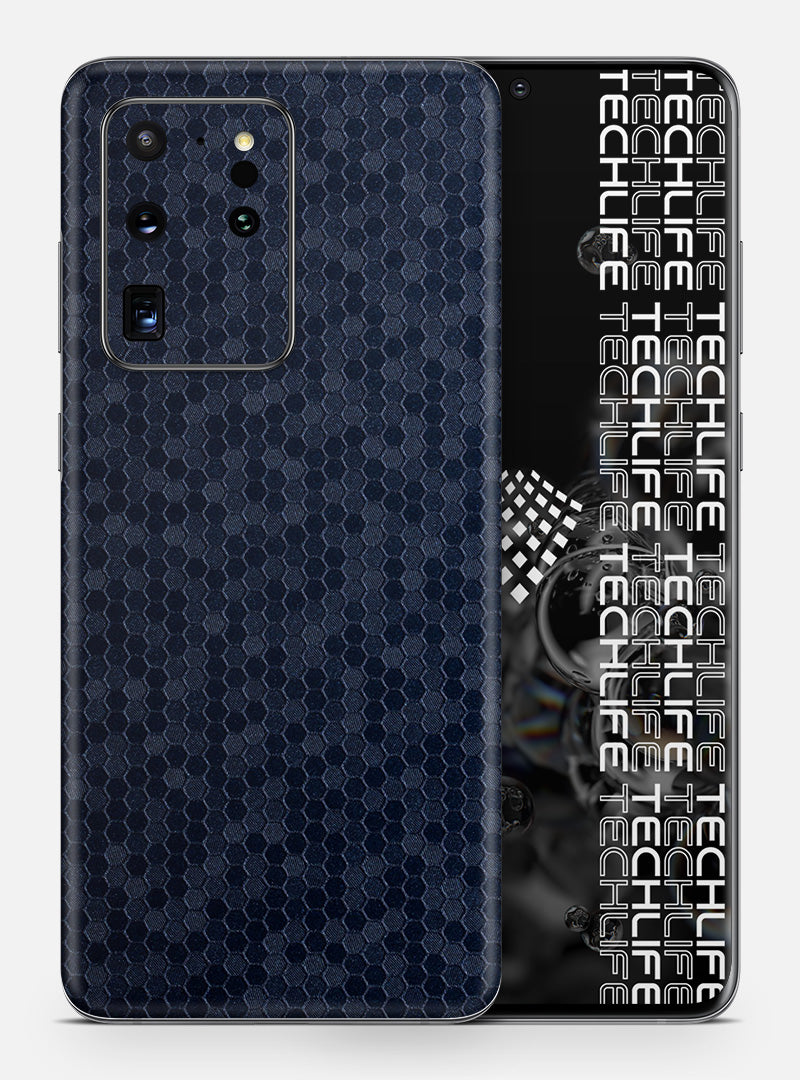 Skin Premium HexaTech Océano Azul Galaxy S20 Ultra