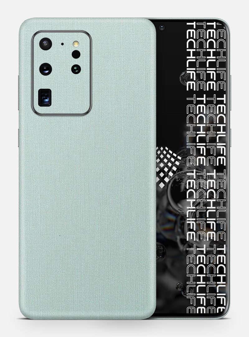 Skin Linen Aquagreen para Galaxy S20 Ultra