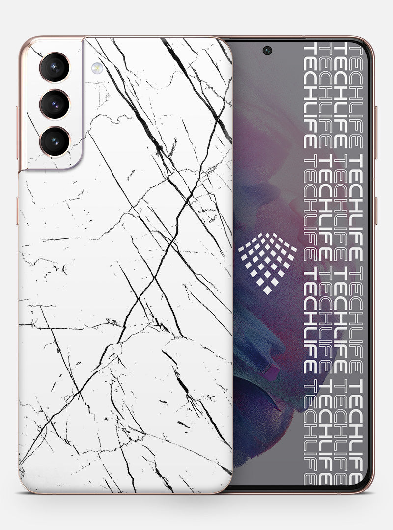 Skin Marmol Whitestripes para Galaxy S21