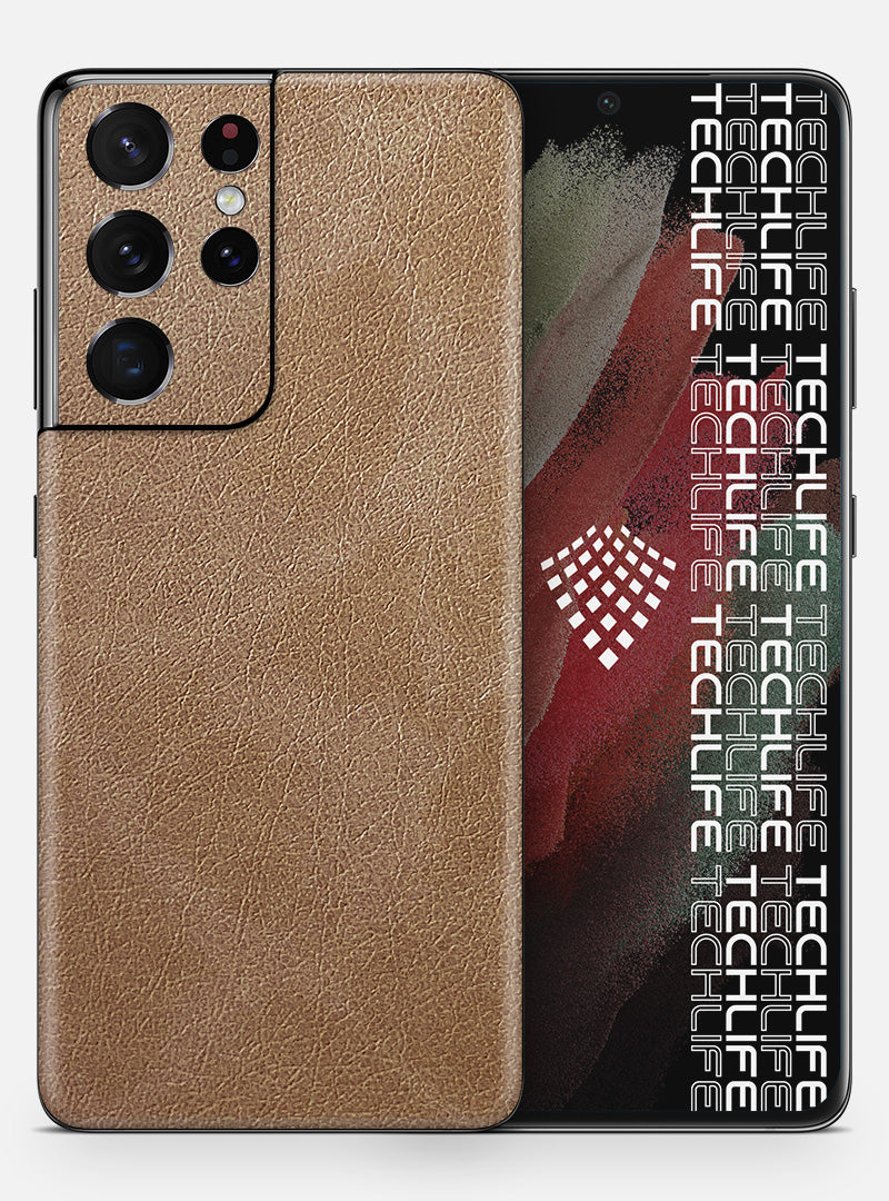 Skin Leather Sienna para Galaxy S21 Ultra