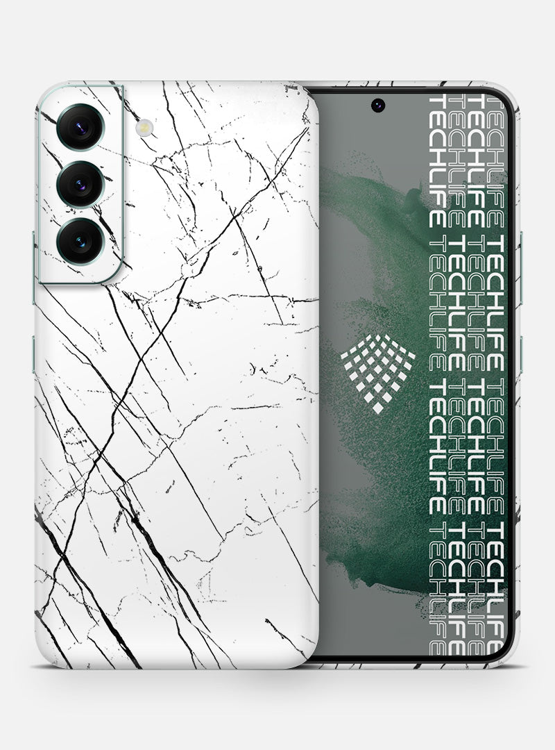 Skin Marmol Whitestripes para Galaxy S22