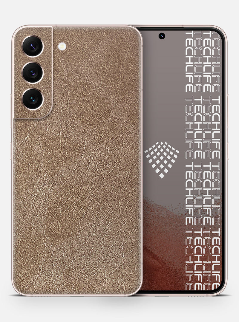 Skin Leather Sienna para Galaxy S22 Plus