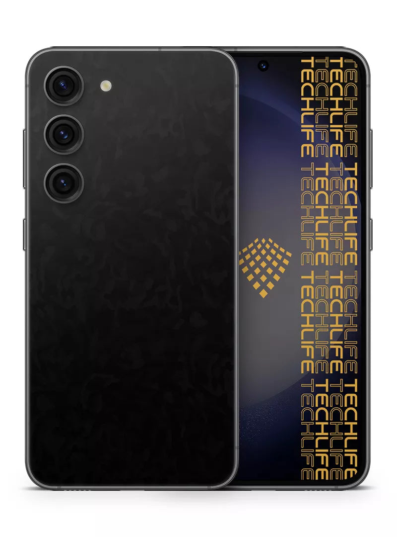 Skin Premium Camuflaje Espectro Negro Galaxy S23 Plus