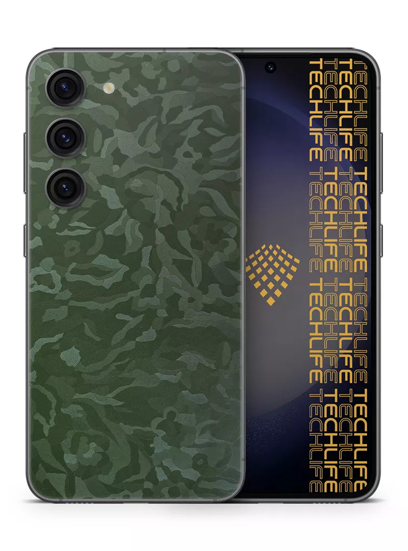 Skin Premium Camo Dark Green para Galaxy S23 Plus