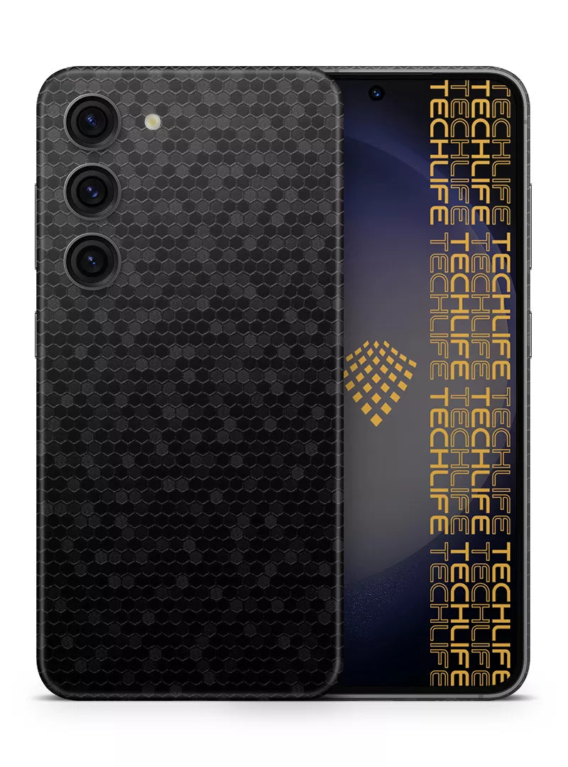 Skin Premium HexaTech Abismo Negro Galaxy S23 Plus