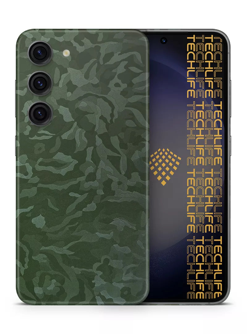 Skin Premium Camo Dark Green para Galaxy S23 Plus