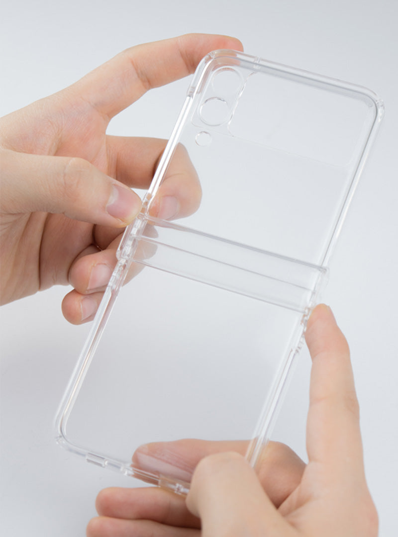 Case Protector Ultra Clear Para Galaxy Z Flip 3