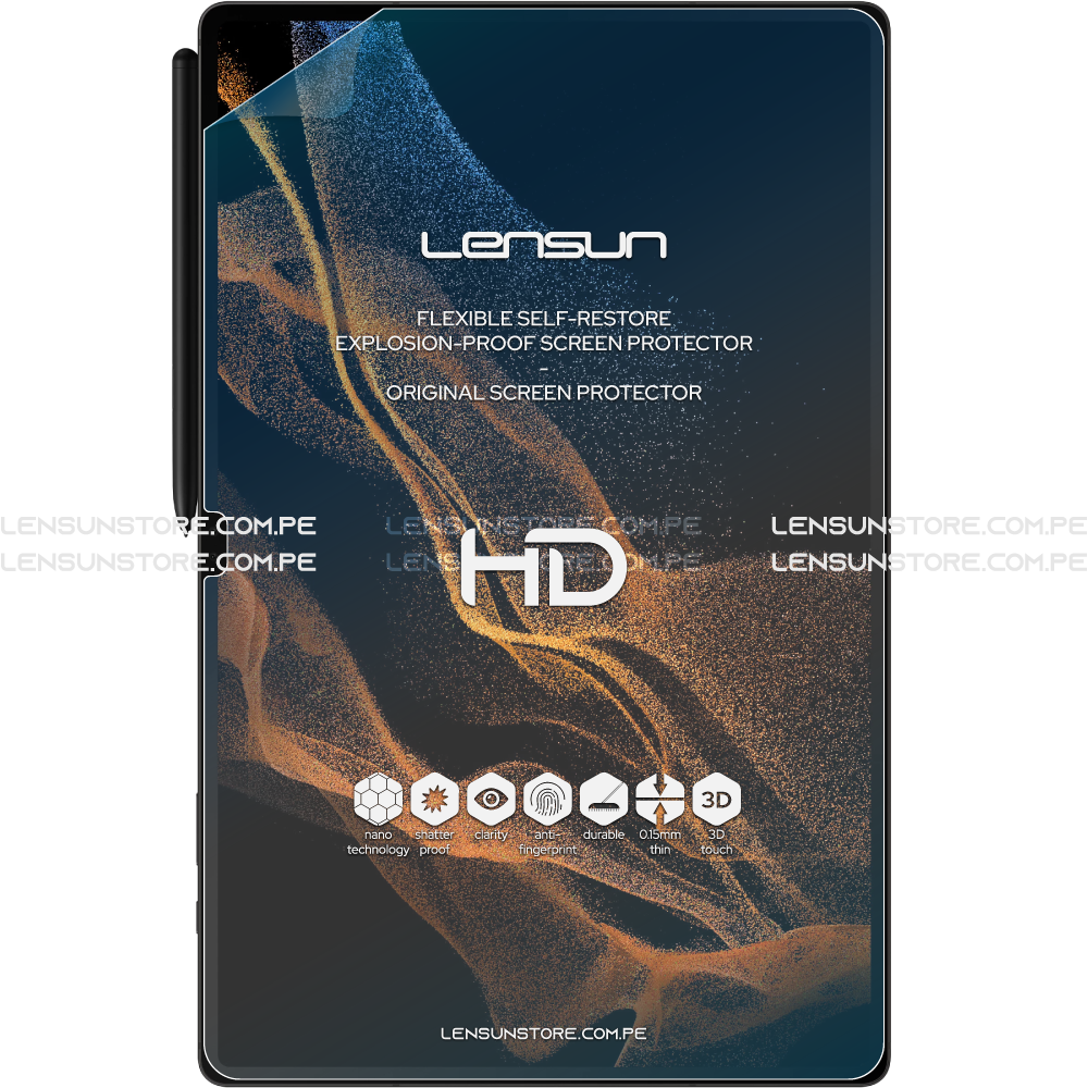 Lensun Protector de Pantalla HD Shield para Galaxy Tab S8 Ultra