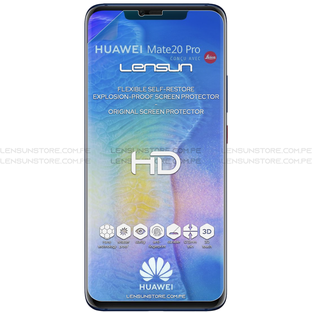 Protector de Pantalla Lensun HD Huawei Mate 20 Pro