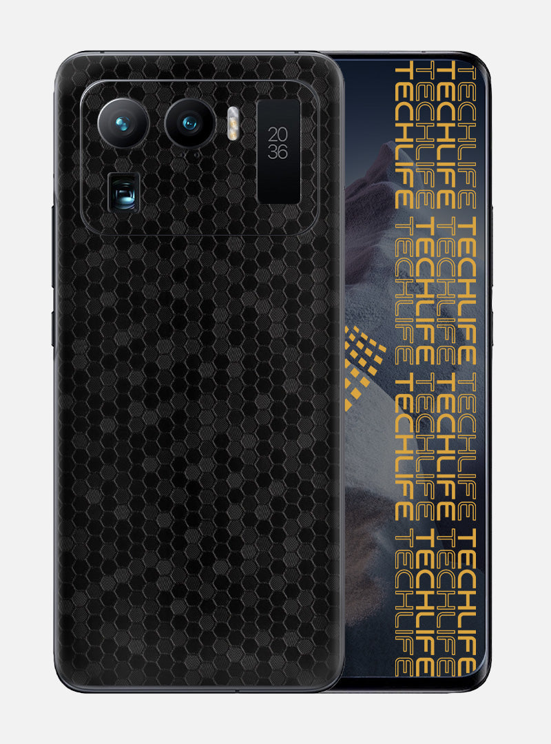 Skin Premium HexaTech Abismo Negro Mi11 Ultra