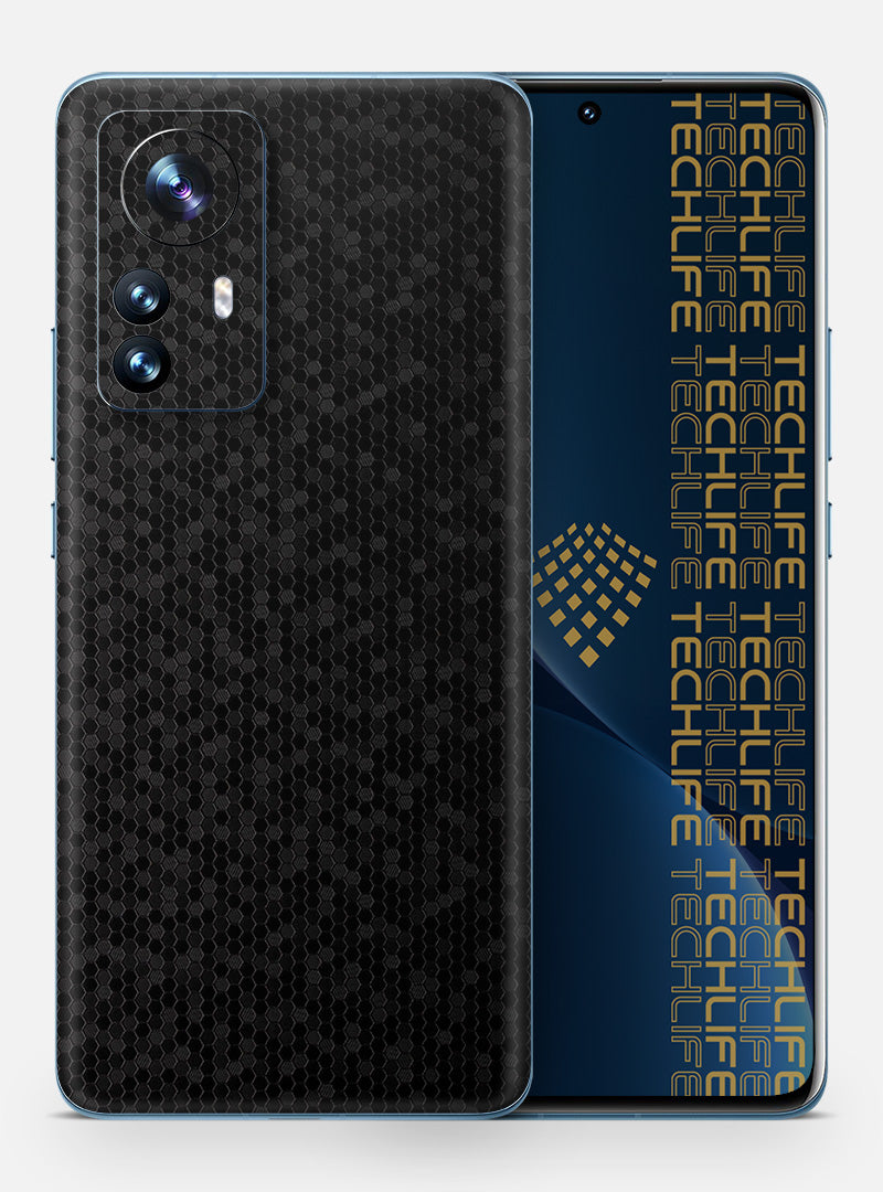 Skin Premium HexaTech Abismo Negro Mi 12 Pro