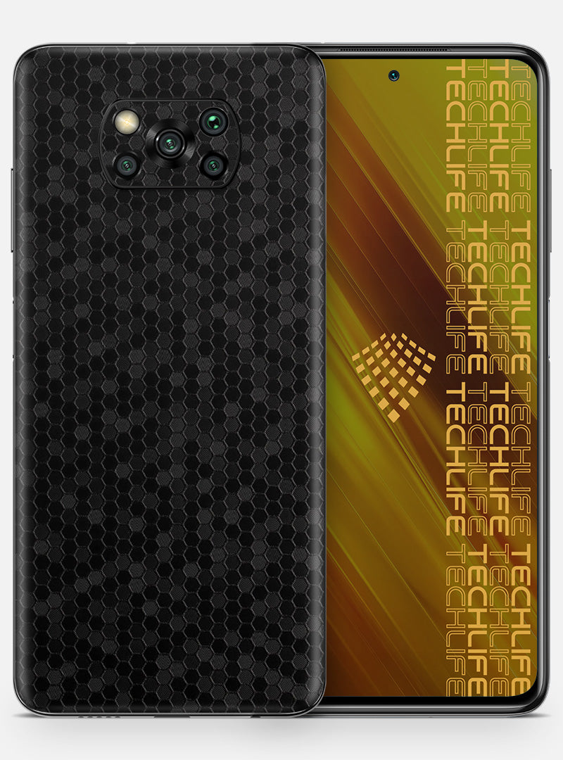 Skin Premium HexaTech Abismo Negro Poco X3