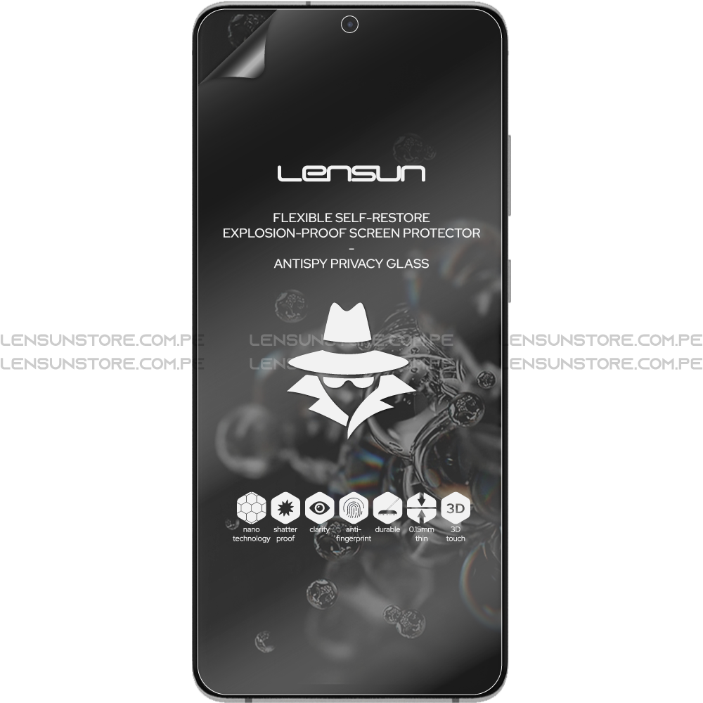 Protector de Pantalla Lensun Privacidad Mate Samsung Galaxy S20 Ultra