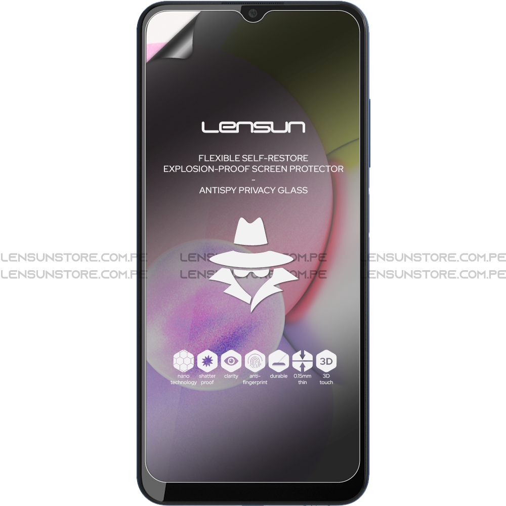 Protector de Pantalla Lensun Privacidad Mate Samsung Galaxy A03S