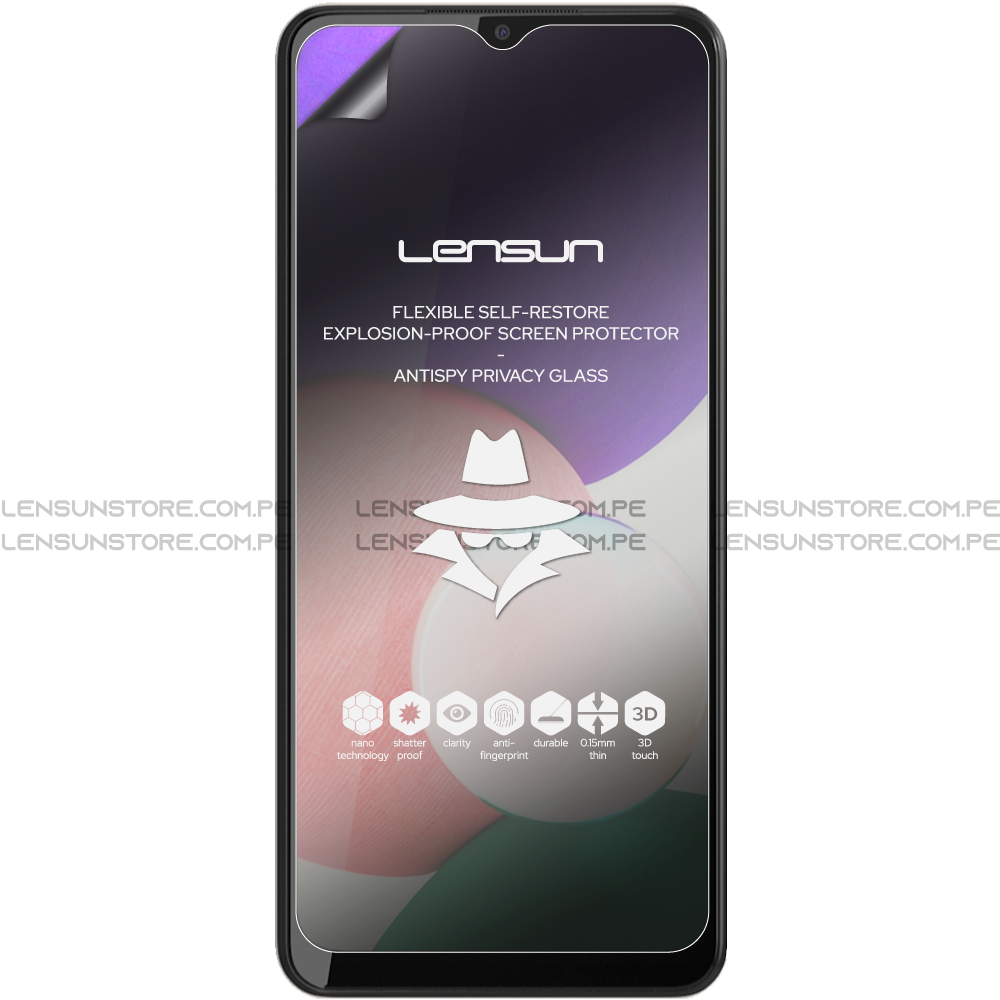 Protector de Pantalla Lensun Privacidad Mate Samsung Galaxy A22 5G