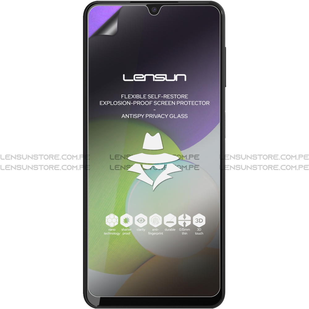 Protector de Pantalla Lensun Privacidad Mate Samsung Galaxy A22