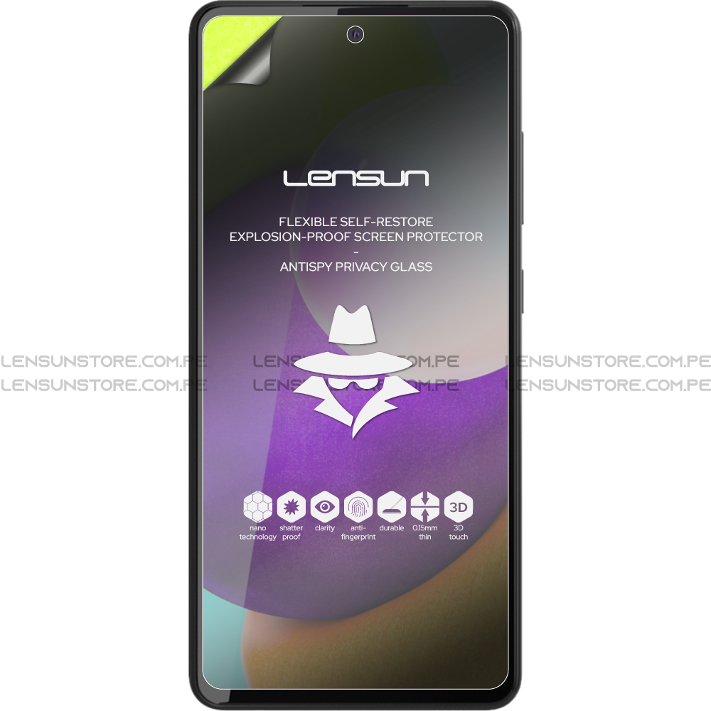 Protector de Pantalla Lensun Privacidad Mate Samsung Galaxy A52 5G