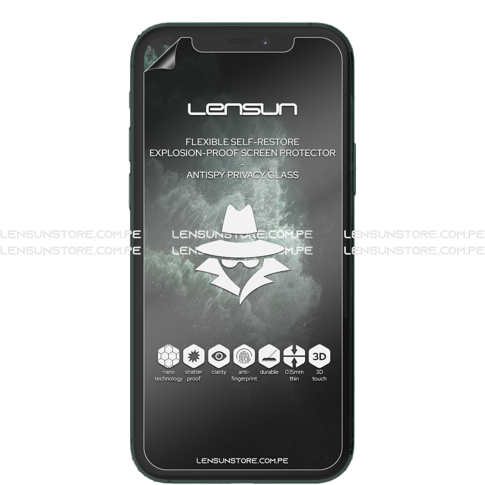 Protector de Pantalla Lensun Privacidad Mate iPhone 11 Pro