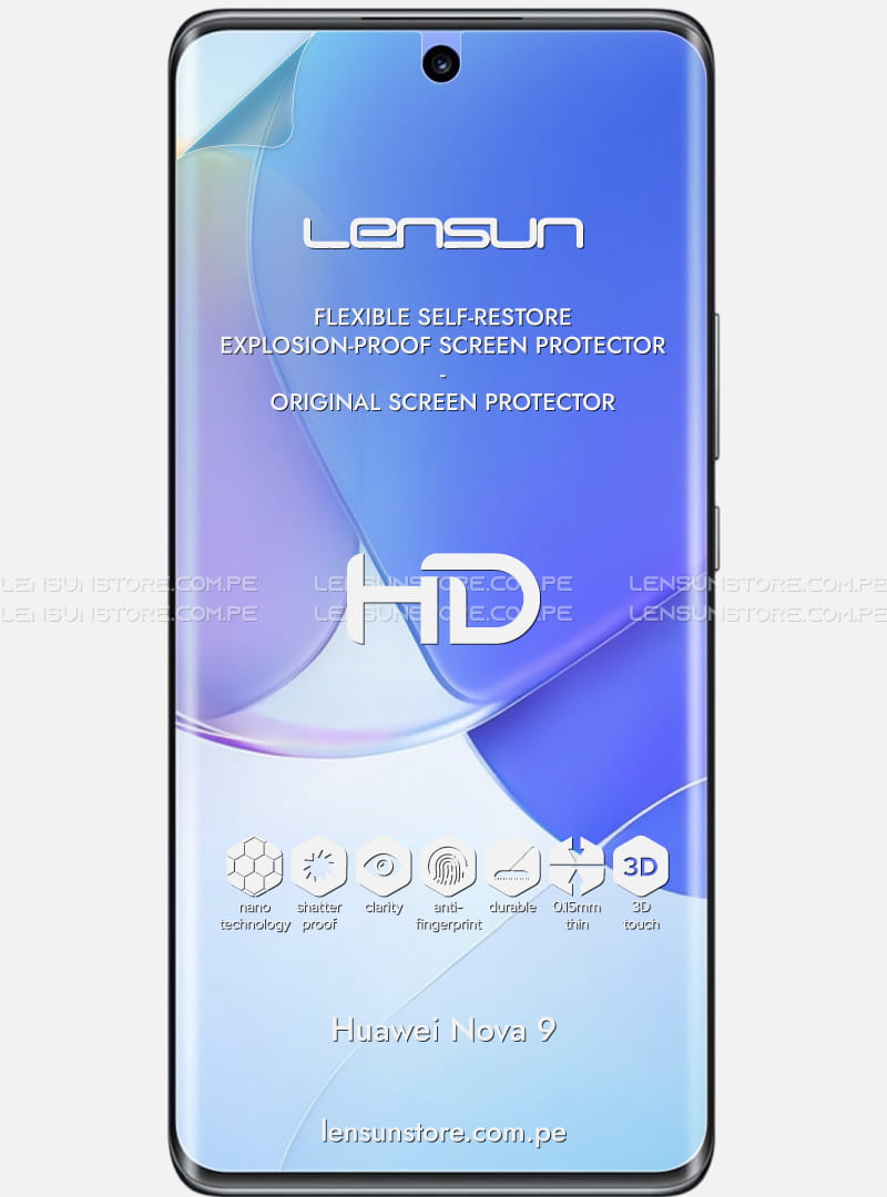 Protector de Pantalla Lensun HD Huawei Nova 9