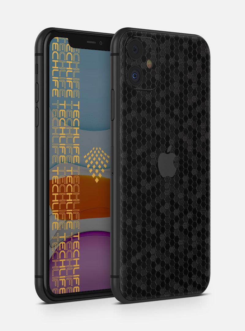 Skin Premium HexaTech Abismo Negro iPhone 11