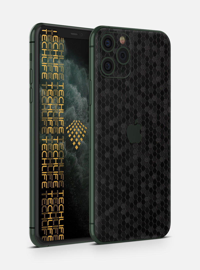 Skin Premium HexaTech Abismo Negro iPhone 11 Pro