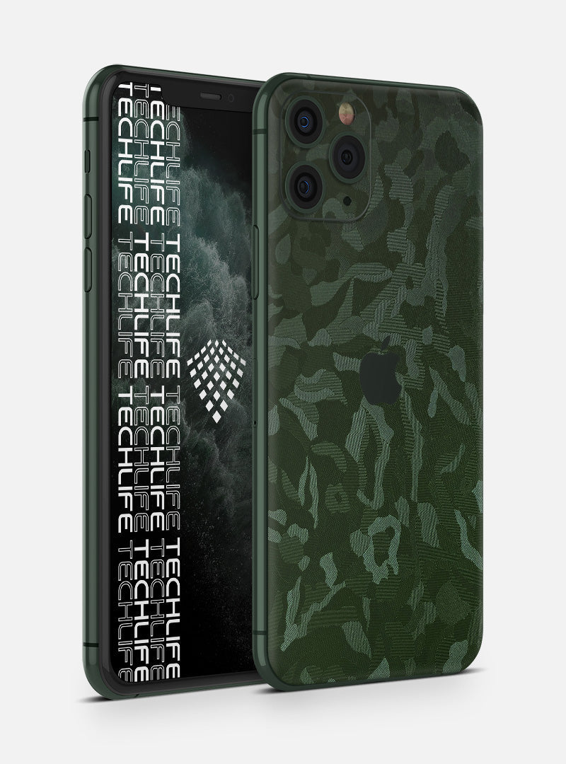 Skin Premium Camuflado Comando Oscuro iPhone 11 Pro