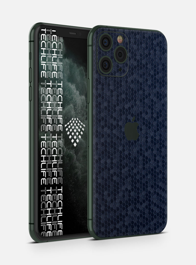 Skin Premium HexaTech Océano Azul iPhone 11 Pro