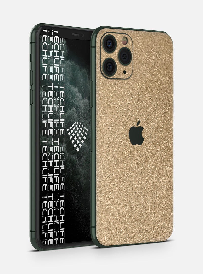 Skin Premium Cuero Esencia Marfil iPhone 11 Pro