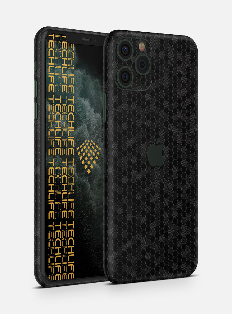 Skin Premium HexaTech Abismo Negro iPhone 11 Pro