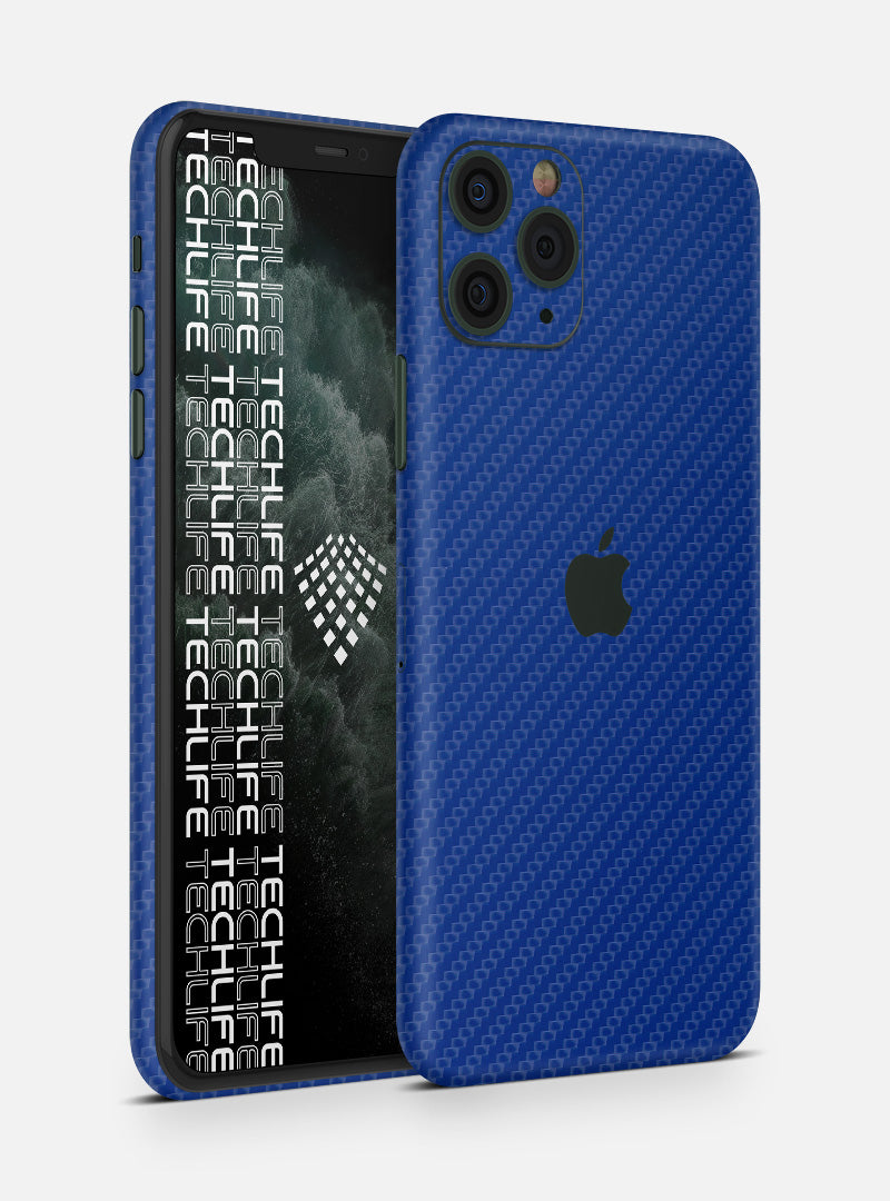 Skin Premium Carbono Azul iPhone 11 Pro