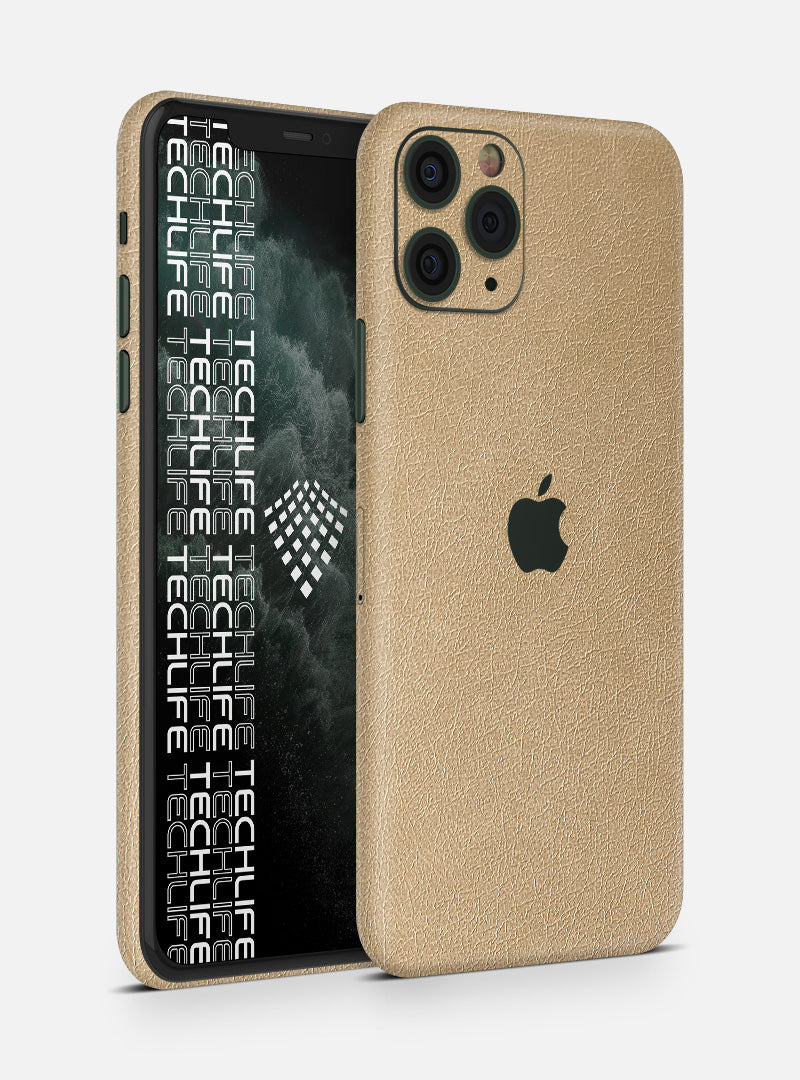 Skin Premium Cuero Esencia Marfil iPhone 11 Pro