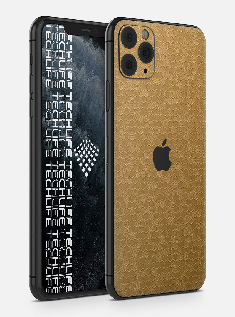 Skin Honeycomb Gold para iPhone 11 Pro Max