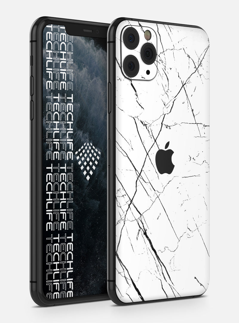 Skin Marmol Whitestripes para iPhone 11 Pro Max