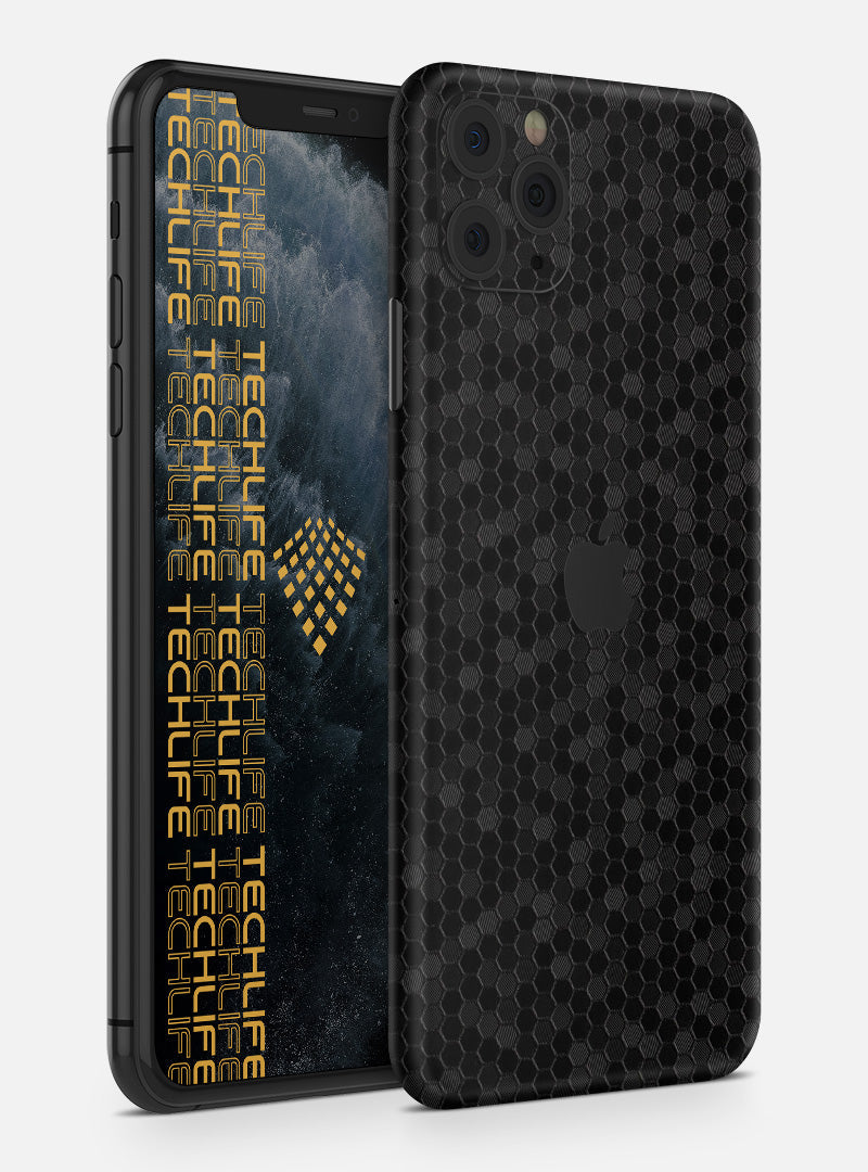 Skin Premium HexaTech Abismo Negro iPhone 11 Pro max